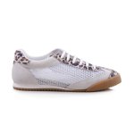 Meshelle White grey leopard - White grey leopard 42 Leather mesh
