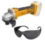 - Lithium-ion Angle Grinder - Cordless -20V Brushless Motor - Solo