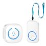 Wireless Caregiver Sos Bell With Back Clip And Vibration 6 Volume Levels