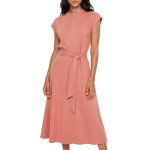 Polo Womens Maya Sleeveless Dress In Rose - Rose XL