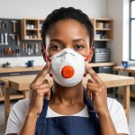 FFP3 Nr-d Face Respirator Mask Ce Certified Cup Dustproof Mask