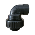 Pool Fitting Pvc Suction Union Bend Onlinepoolstore.co.za