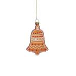 Gingerbread Bell Biscuit Hanging Ornament 6.9X2X8.5CM