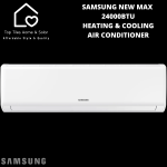 Samsung New Max 24000BTU White Heating & Cooling Air Conditioner - AR3000