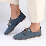 Pierre Cardin Ladies Riviera Lace Up - Denim Blue - 8