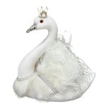 LG White Swan With Crown