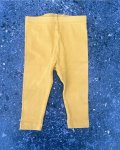 Keedo Yellow Ribbed Pants 6 12M