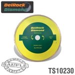 Delrock Diamond Blade 230MM Cont. Rim Delrock TS10230