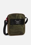 Matt Nylon + Camo Nylon Bag - Winter Moss