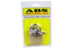 Padlock Brass 38MM 1 On Abs Card