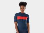 Trek Circuit Women's Ltd Cycling Jersey - Deep Dark Blue viper Red - XL