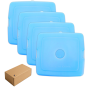 4P Slim Ice Packs Quick Freeze Reusable Ice Packs For Lunch Boxes