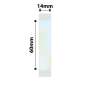 NB308 - NIIMBOT - D11 / D101 / D110 / H1S - 14X60MM - 110 MORNING LABELS