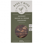 Bags Of Bites Crackers Raisin & Pecan 200G