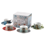 Olivia - Cuzins Cup & Saucer Set Of 4