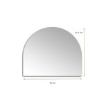 Birch Dome Frameless Mirrors - Medium