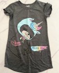 &us Grey Puggycorn Nightie 10Y