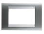 Playbus 6 Gang Titanium Grey Plate