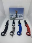4PC Keychain Karambit Knife Set
