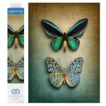 Diamond Dotz Antique Butterflies Diamond Painting Kits For Adults - Diamond Art Kits A Relaxing Creative Craft Kit With Dotz Gem