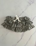 Grey Ruffled Skirt 3 6M