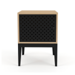 Holly Side Table With Door - White Oak