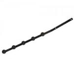 F pole – 5LINE Flat Bar Angle Black