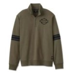 Harley Davidson Bar & Shield 1/4 Zip Fleece 3XL