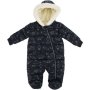 Made 4 Baby Boys Quilted Space Suit 3-6M