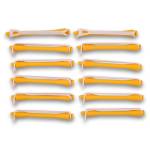 Hair Perm Rods 12 Pack - Assorted Colour - Medium 78X7MM