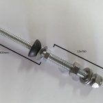 Hanger Bolt Kit M10 X 150MML For Steel Purlin HB001