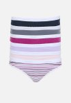 Jockey 6 Pack Value Print Bikini - Pink grey blue lilac navy therap