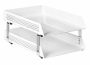 Krost 2TIER Perf Steel Tray White