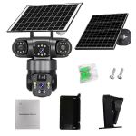4G Solar Security Camera With Recording Ai Human Detection Huaoi