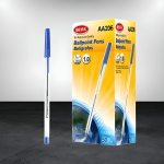 50 Pcs Smooth Retractable Ballpoint Pen Set