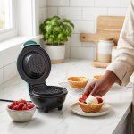 Electric Non-stick Waffle Bowl Maker