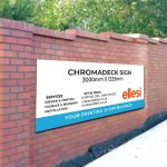 Outdoor Business Signage 300X120CM