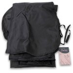 Waterproof Salon Cape Black Large