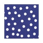 Serviette - Little Navy Blue Dots 33X33CM