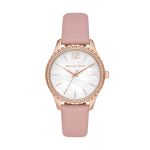 Layton Rose Gold Round Stainless Steel Women's Watch MK2909
