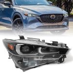 Huray Headlight Assembly For Mazda CX-5 CX5 2022 2023 2024 W o Afs LED Drl Rh Front Projector Headlamp Oe Factory Replacement Fo