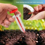 2PCS Garden Seeds Dispenser MINI Handheld Flower Grass Syringe Seeder Garden Seeds Dispenser Sowing Supplies For Garden Seeds