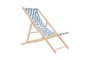 Wooden Beach Chair - Swirl