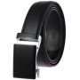 Golf Belts For Men With Automatic Ratchet Buckle - Black