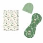 GREE N Dino Baby Swaddle Wrap Set Newborn Hospital Set Sa
