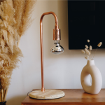 Copper Lamp - Pine Base