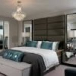Wall To Wall Headboard 155 X 2400 2 Glasses On The Side 2 Plain Big Pedastals Or 3 Drawers Pedastals Custom Base