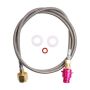 Sodastream External Hose Adapter Kit Pink Quick Release To G5/8-14 CO2 Tank