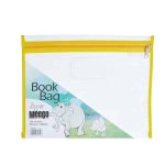 Zip Book A4 Clear Yellw Meeco