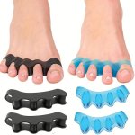 2PCS Soft Silicone Gel Toe Separators For Men & Women - Comfortable Big Toe Spacers And Cushion Pads For Daily Use
